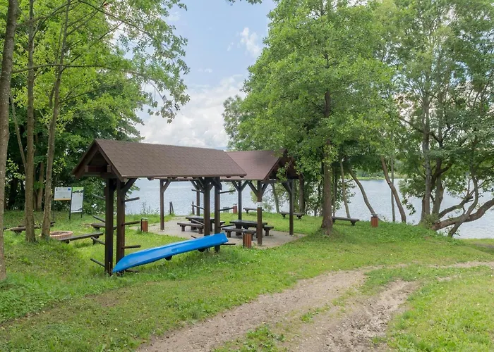 By The Lake, Sauna, Boat, Bicycles Przewoz (Pomerania)