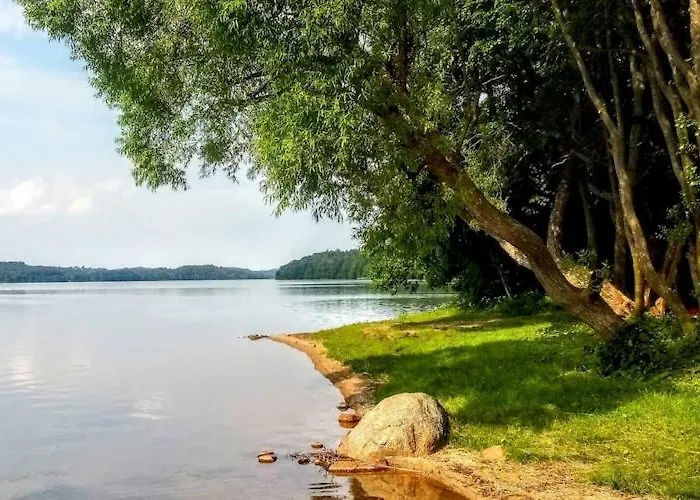By The Lake, Sauna, Boat, Bicycles בית נופש Przewoz (Pomerania)